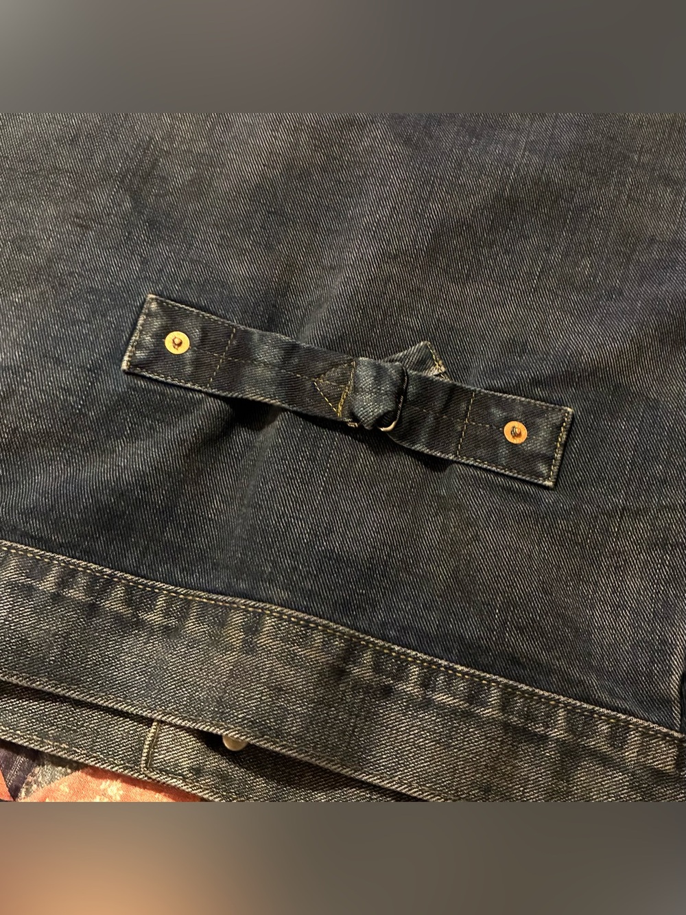 💥RARE💥DOUBLE RL RALPH LAUREN RRL INDIGO TYPE I MILITARY JACKET- SIZE MEDIUM - Picture 14 of 15
